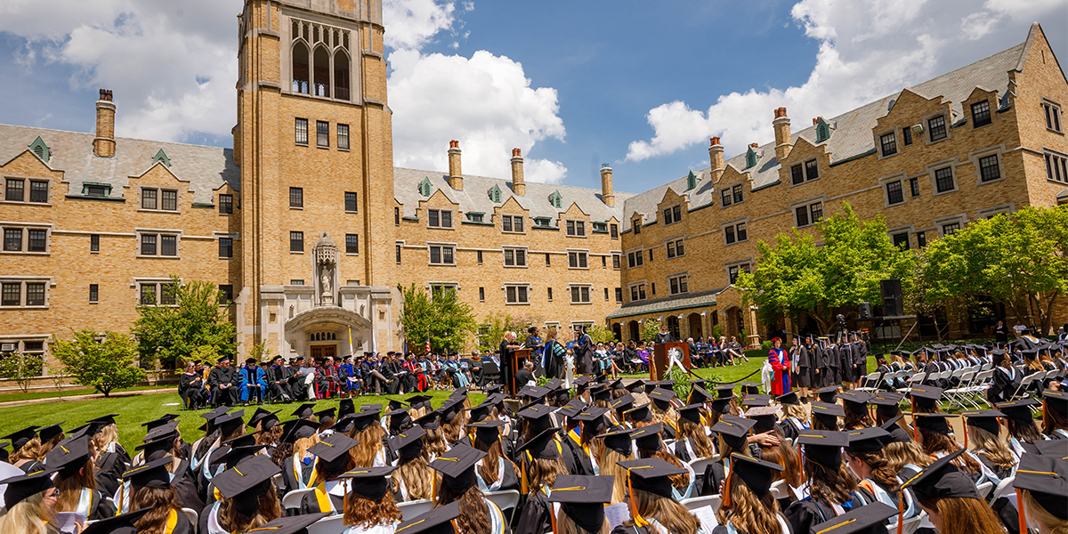 Notre Dame 2025 Graduation Amara Bethena